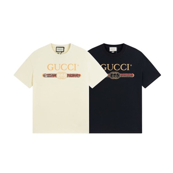Gucci Early Spring Collection High-Weight Short-Sleeve